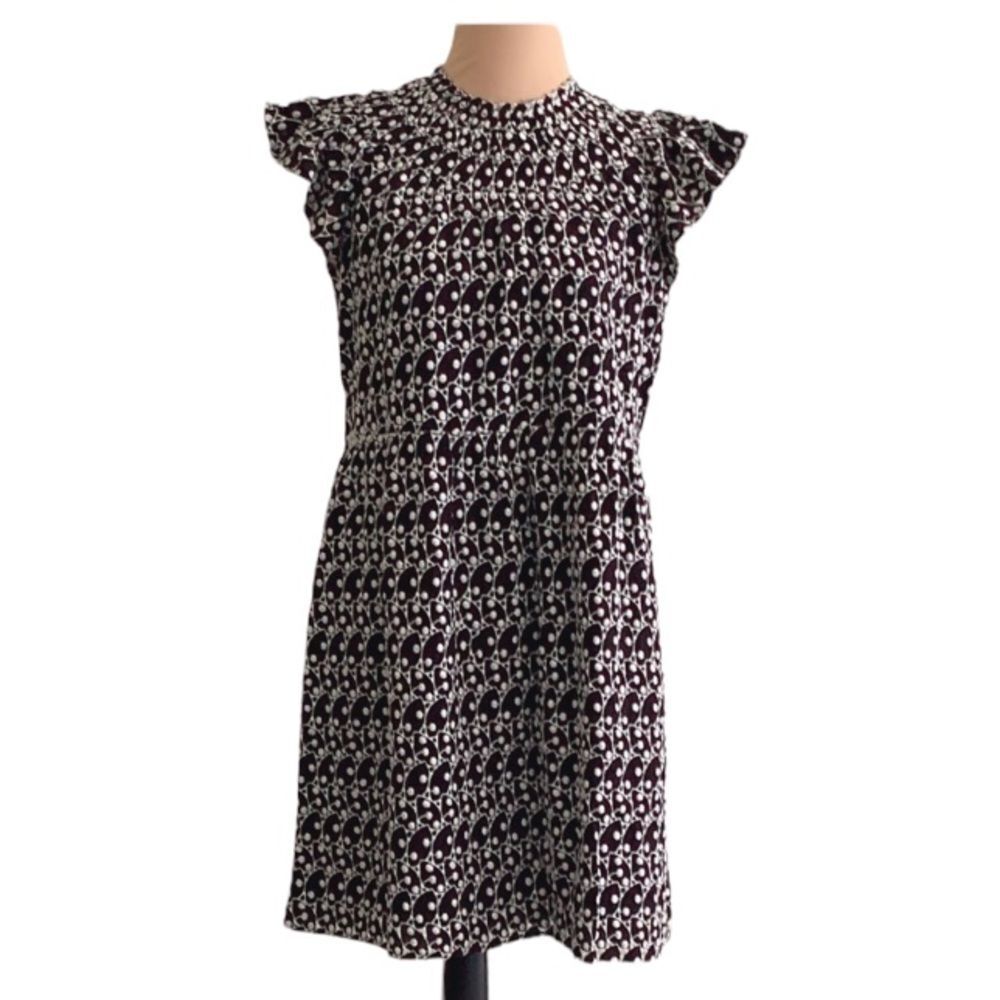 Ruffle Sleeves Midi Dresses Size S/P NWT